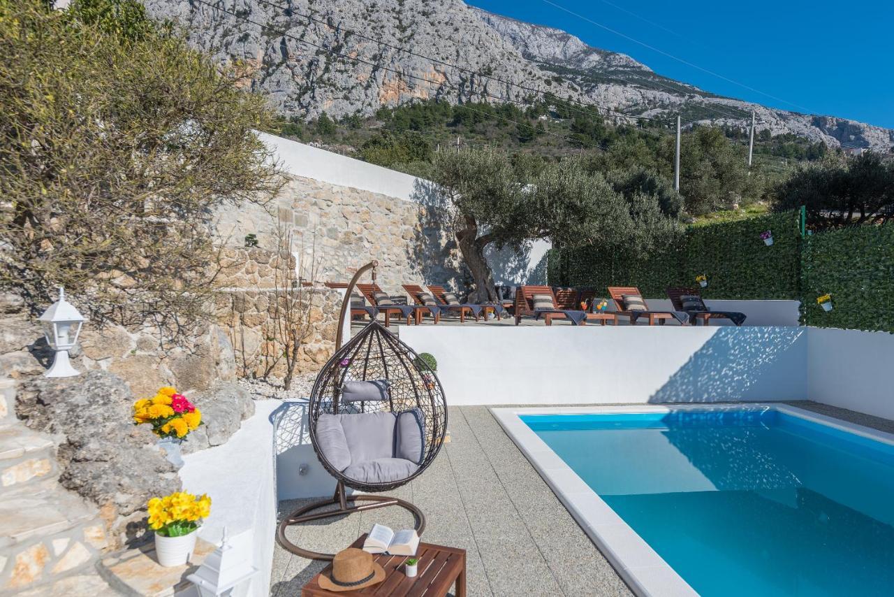 Villa Petra Apartment With Private Pool Makarska Extérieur photo