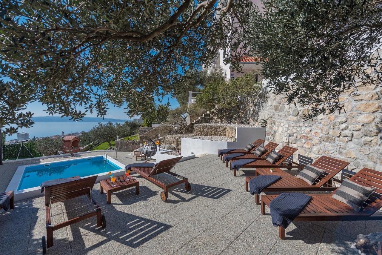 Villa Petra Apartment With Private Pool Makarska Extérieur photo