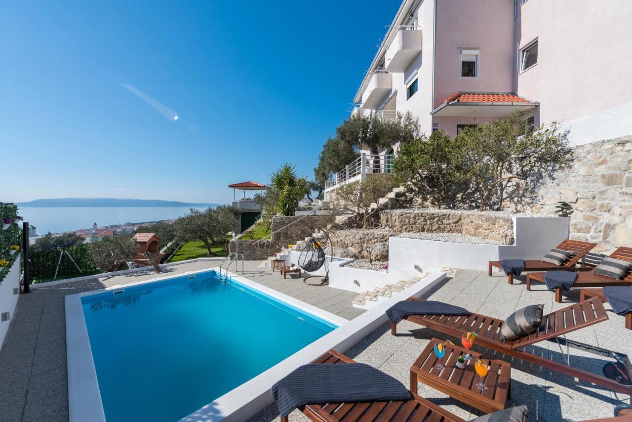 Villa Petra Apartment With Private Pool Makarska Extérieur photo