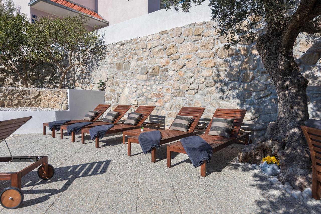 Villa Petra Apartment With Private Pool Makarska Extérieur photo