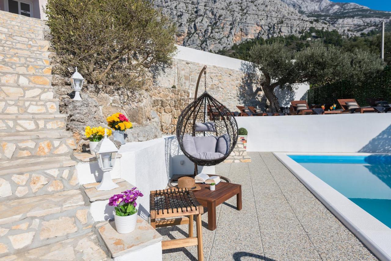Villa Petra Apartment With Private Pool Makarska Extérieur photo