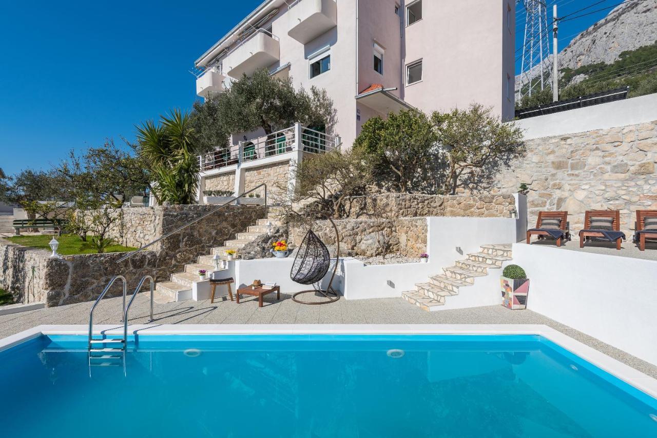 Villa Petra Apartment With Private Pool Makarska Extérieur photo